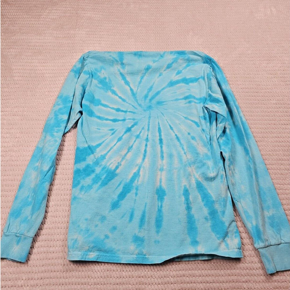 Key West Florida Shirt Womens Small Blue Tyedye Long Sleeve Destination Tee - Picture 5 of 6